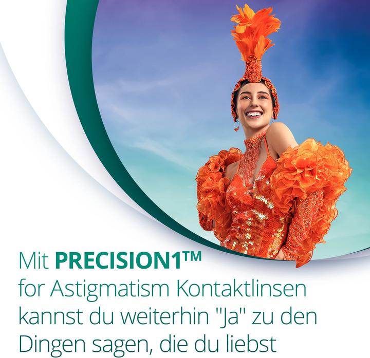Produktbild Precision1 for Astigmatism (60 Stück, Tageslinse, Torisch)