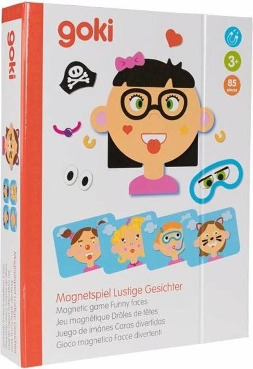 Immagine prodotto Goki Gioco di calamite Ragazza dalla faccia divertente (Tedesco)