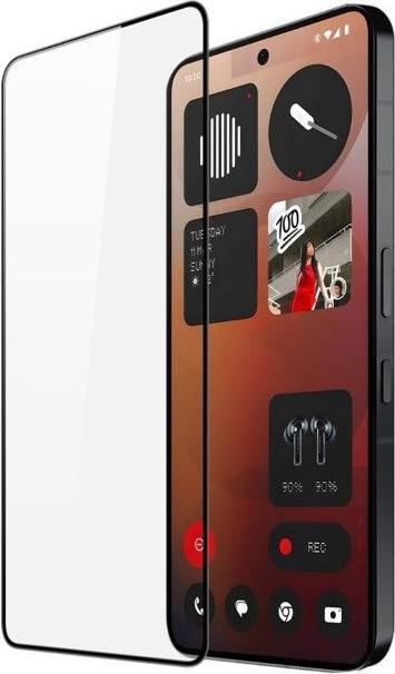 Actual product image Dux Ducis - Tempered Glass - Nothing Phone (3a) / (3a) Pro - Black (1 Piece, Nothing Phone (3a) Pro)