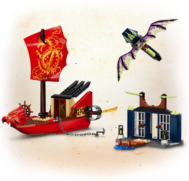 Actual product image LEGO Flight with the Ninja Flying Glider (71749, LEGO Ninjago)