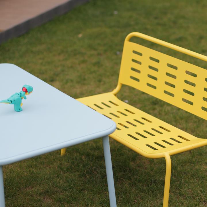 Actual product image Casa.Pro Kindersitzgruppe Etroubles 4-tlg. Stahl Mehrfarbig