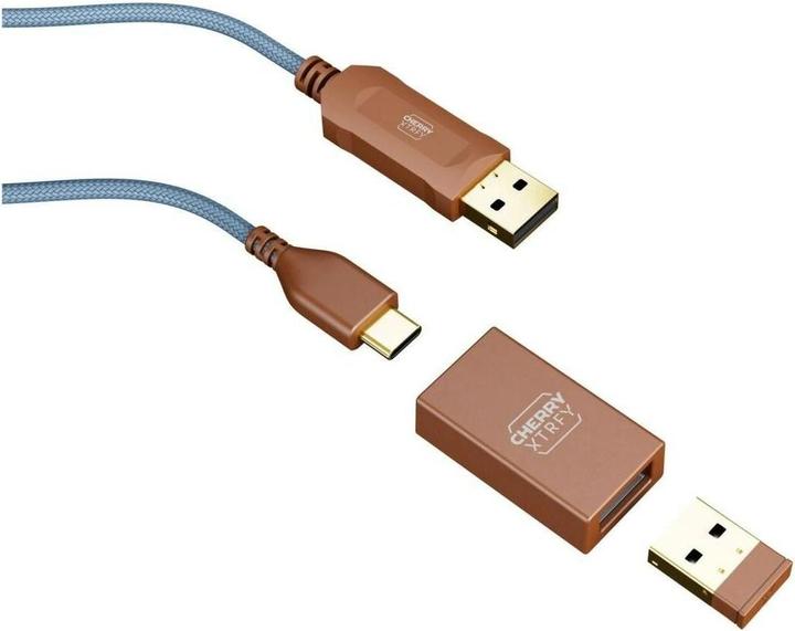 Actual product image CHERRY xtrfy M64 Wireless, Blue (Wireless)