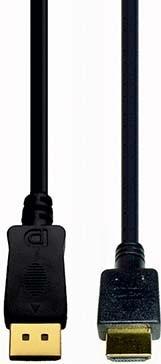 Immagine prodotto E+P Cavo HDMI Display Port 2m DP3 (2 m, DisplayPort)