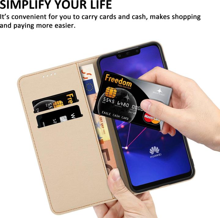 Produktbild Cadorabo Book Hülle mit Print (Huawei Mate 20 Lite)
