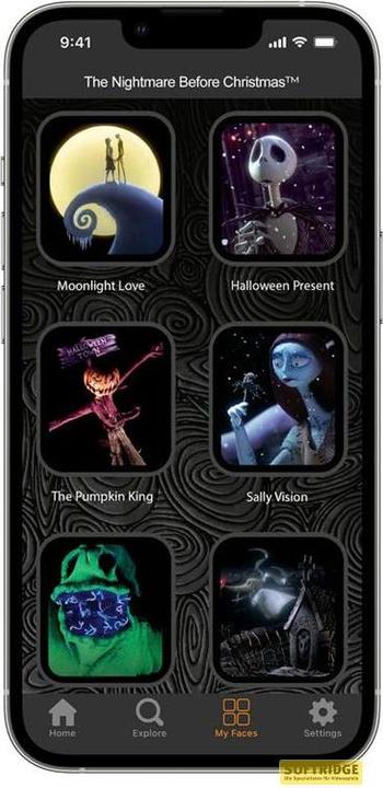 Immagine prodotto Moby Fox Bracciale e smartwatch Nightmare Before Christmas con Jack scolpito
