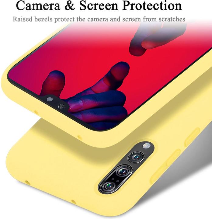 Produktbild Cadorabo TPU Liquid Silicone Case Cover (Huawei P20 Pro, Huawei P20 Plus)