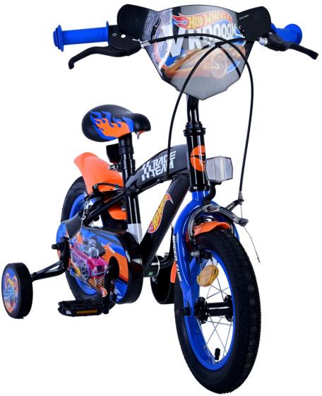 Actual product image Mattel Hot Wheels 12 inch 21.5 cm Boys Rim Brake Black/Orange (12")