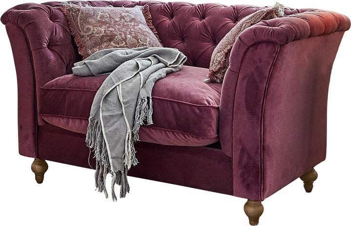 Actual product image Loberon Sofa Clères purple (Corner sofa)