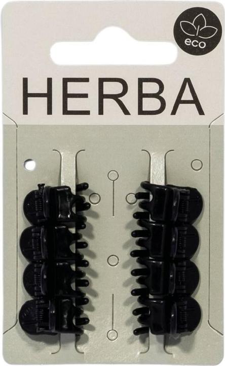 Actual product image Herba Ecofriendly Pinzettina 1 cm schwarz (8 pcs.)