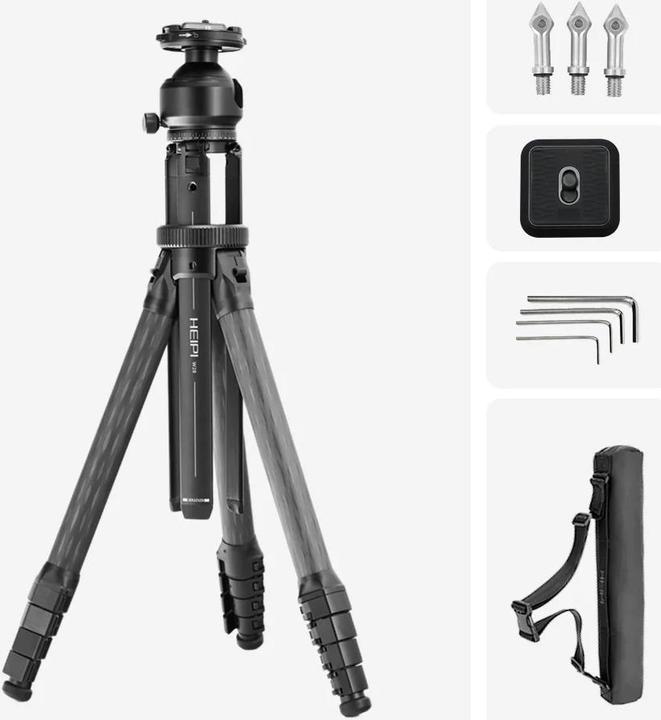 Actual product image Heipi 3-IN-1 TRAVEL TRIPOD