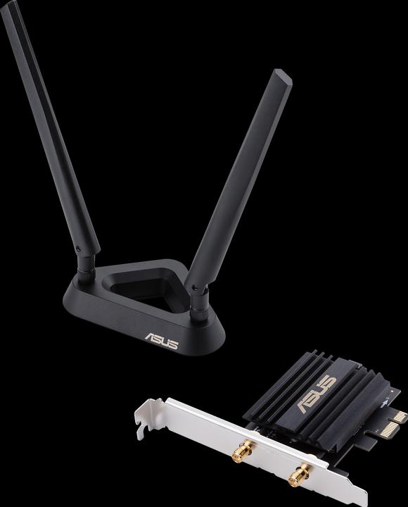 Actual product image ASUS PCE-AX58BT AX3000 WiFi 6 Adapter (Mini PCI Express)