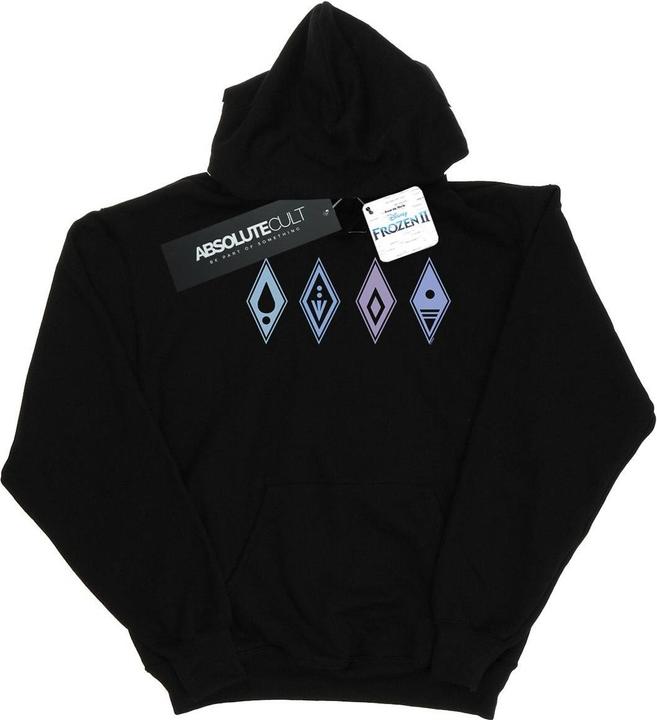 Disney Frozen 2 Elements Symbols Kapuzenpullover Jungen