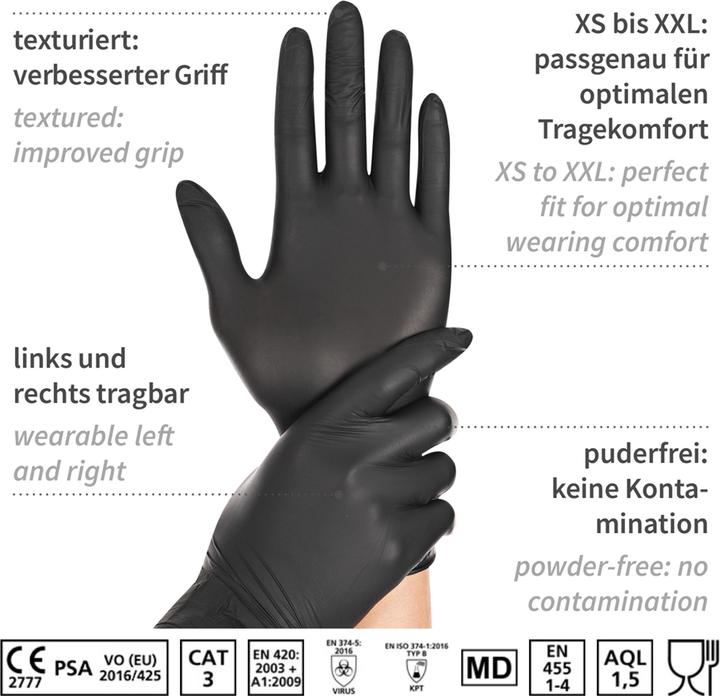 Actual product image Comair Disposable gloves (M)