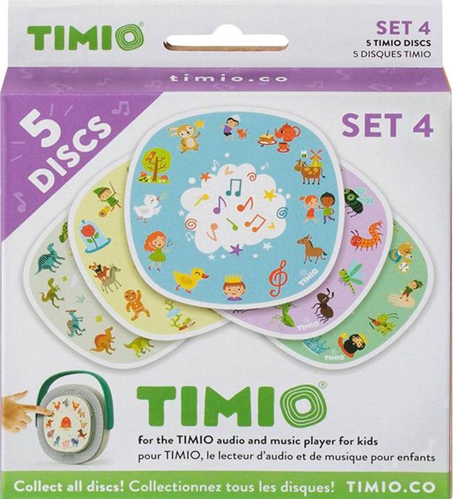 Produktbild Timio Audio Disc Set 4 (Französisch, Italienisch, Chinesisch, Englisch, Niederländisch, Spanisch, Portugiesisch, Deutsch)