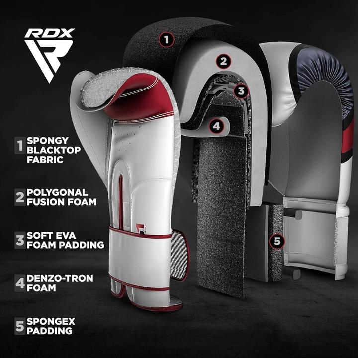 Produktbild Rdx Boxing Glove Bgr-F7 Red (12 OZ, One Size)