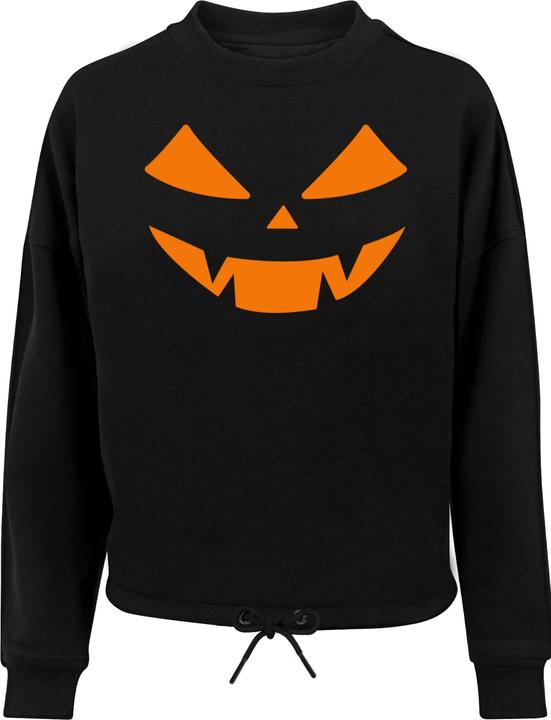 Produktbild Absolute Cult Ladies Halloween - Pumpkin Face Oversize Crewneck - 175387 (S)