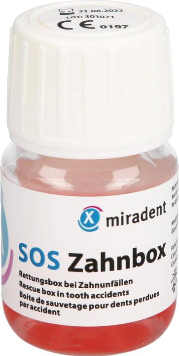 Produktbild Miradent Sos Zahnrettungsbox (Mundspülung)