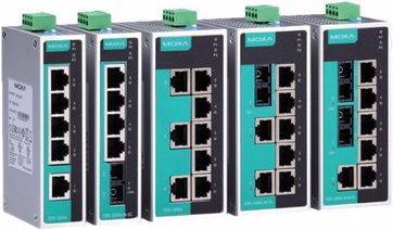 Produktbild Moxa EDS-205A-M-SC-T - Switch - unmanaged - 4 x 10/100 + 1 x 100Base-FX
