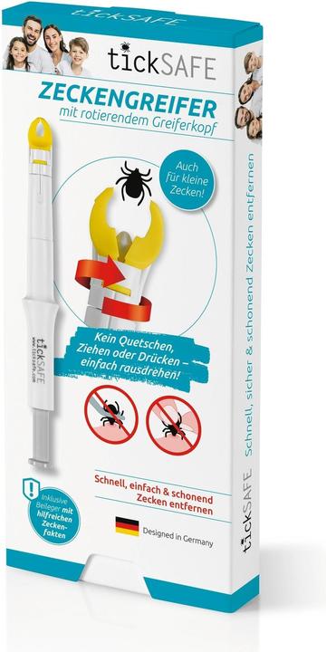 Immagine prodotto TickSafe Pinza rotante per zecche