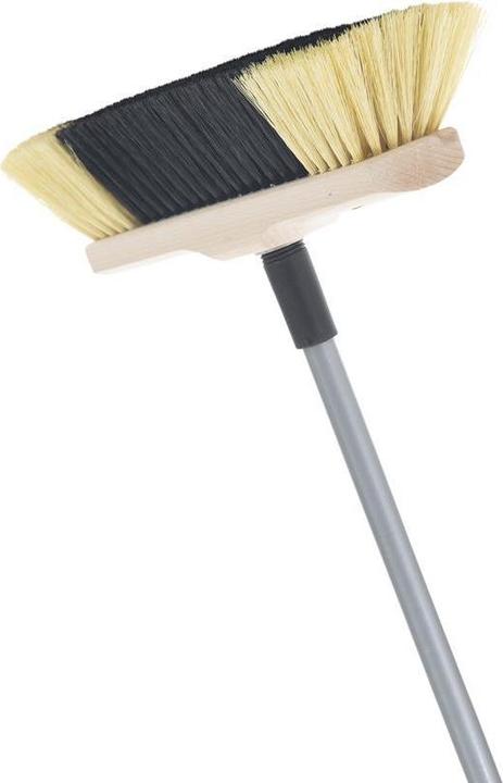 Immagine prodotto Novaliv 1x Scopa per interni con manico I Setole sintetiche fini I Scopa a mano in legno I Manico (1 pz.)