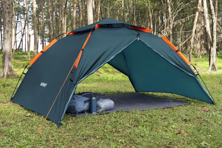 Actual product image Bestway Tent Polyester 2 Entrances 2 Exits 70/210/70x240x138 cm Camping 68142 (Dome tent, 4.81 kg, 4 persons)
