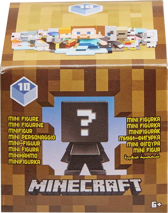 Image du produit Mattel Assortiment de mini-figurines Minecraft en présentoir de comptoir