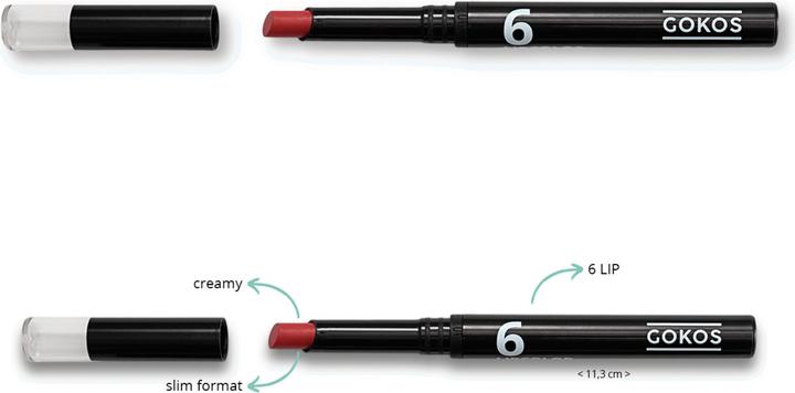 Gokos Lipcolor Black Edition (609 Good Vibes)