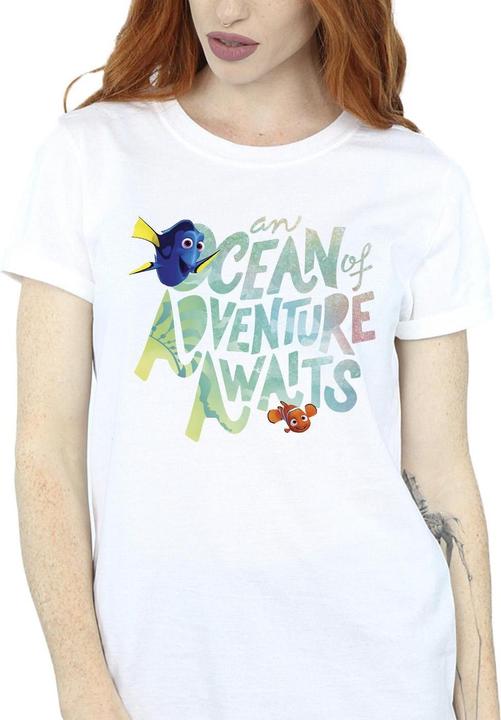 Immagine prodotto Disney Finding Dory Ocean Of Adventure Maglietta Ampia Donna (S)