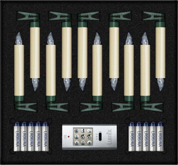 Actual product image Krinner LED Christmas tree candle Superlight Starter Set (10 x)