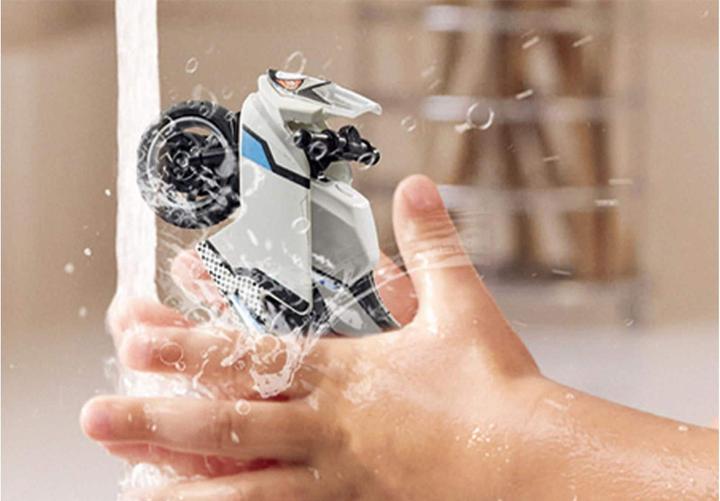 Image du produit Playmobil Couleur : Motocross Moto (71377)
