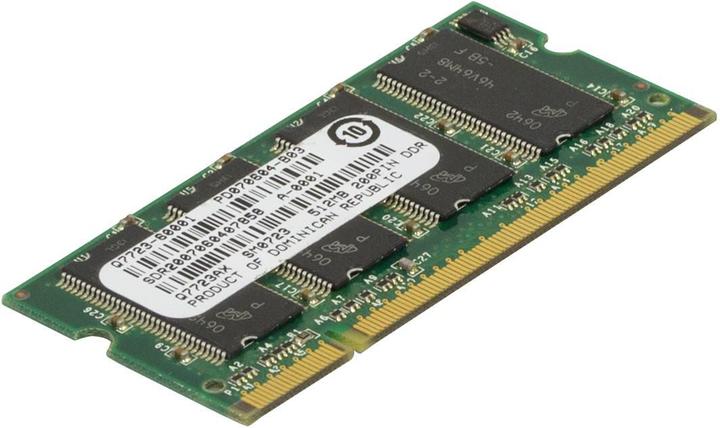 HP DIMM-512MB DDR 200PIN SDRAM BK (1 x 512MB, 200 MHz, DDR2-RAM, SO-DIMM)