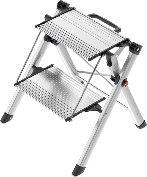 Produktbild Hailo MK80 ComfortLine, Komfort-Trittleiter, 2 Stufen (Trittleiter, 46 cm)