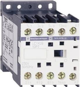 Actual product image Schneider Electric Contactor TeSys LC1-K, 3p, AC-3 440V 9A, LC1K0910M7