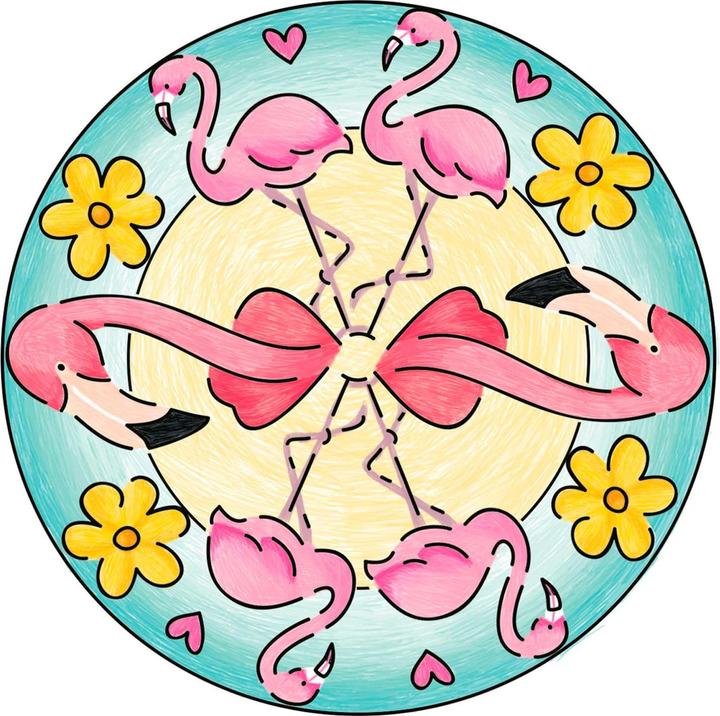 Image du produit Ravensburger Mini créateur de mandala - Flamants roses
