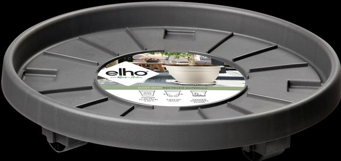 Produktbild Elho Untersetzer mit Rollen 30 cm anthrazit