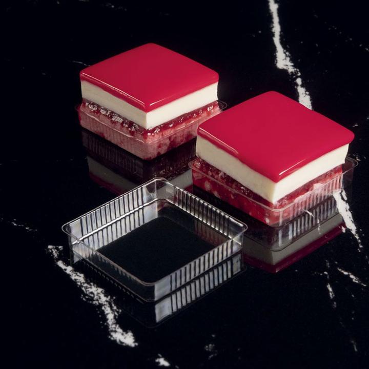 Actual product image Pavoni Patisserie Bowls Transparent Square 2400 Pieces (2400 x)