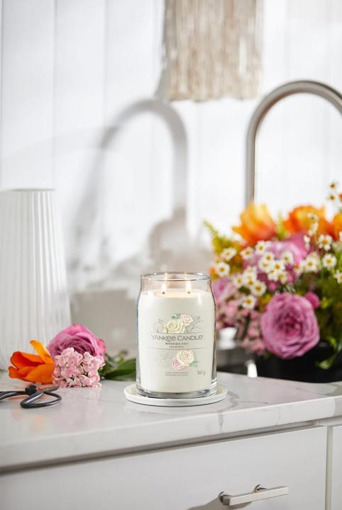 Productafbeelding Yankee Candle Geurkaars Huwelijksdag Handtekening Grote Pot