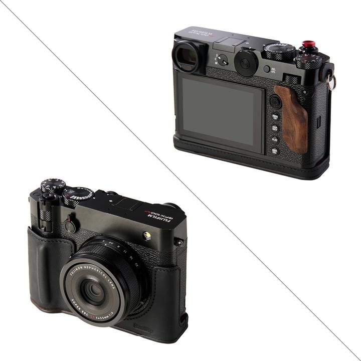 Actual product image SmallRig Ledertaschen-Kit für FUJIFILM GFX100RF Schwarz (Camera shoulder bag)