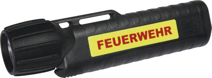 Immagine prodotto UK Lampada per casco 4AA eLED CPO, interruttore anteriore ES, nero, postl. Striscia, FUOCO (15.70 cm, 130 lm)