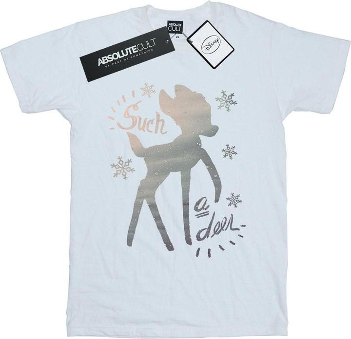 Immagine prodotto Disney Bambi Winter Deer Maglietta Ragazze (152, 158)