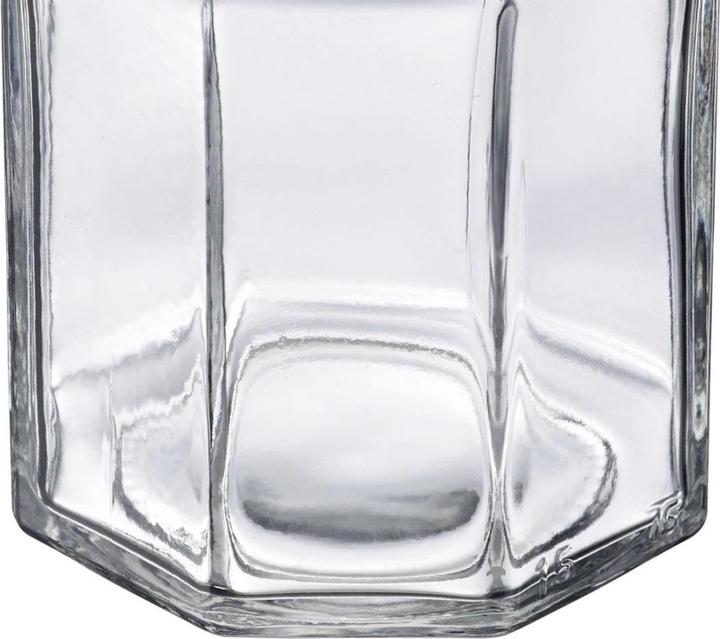 Actual product image Westmark Set of 6 191ml 6 corner jars, with heart decor lid, 58 mm (6 pcs., 0.19 l)