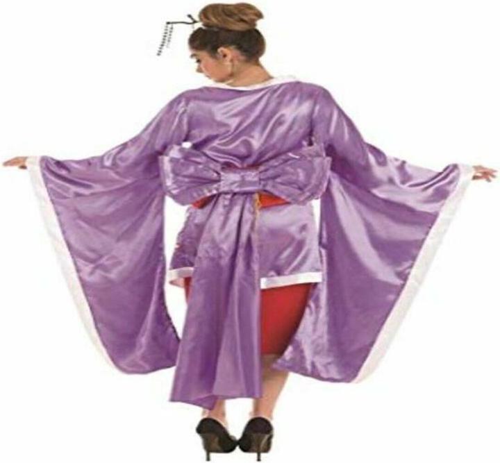 Actual product image Carnival Toys Verkleidung Geisha M/L Lila (3 Stücke) (M/L)