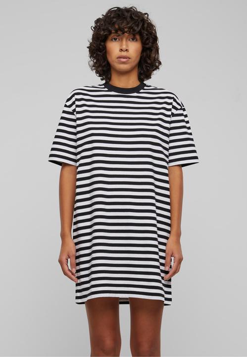 Produktbild Urban Classics Ladies Oversized Striped Tee Dress - 142655 (3XL)