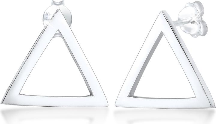 Elli Stecker Dreieck Geo Design (Sterling Silber)