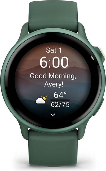 Produktbild Garmin vivoactive 6, GPS, Jasper Green/ J. Green Metallic, WW (42.20 mm, nur WLAN)