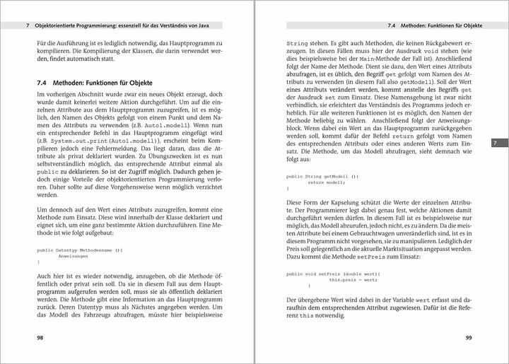 Produktbild Java Programmieren für Einsteiger (Deutsch, Michael Bonacina, 2019)