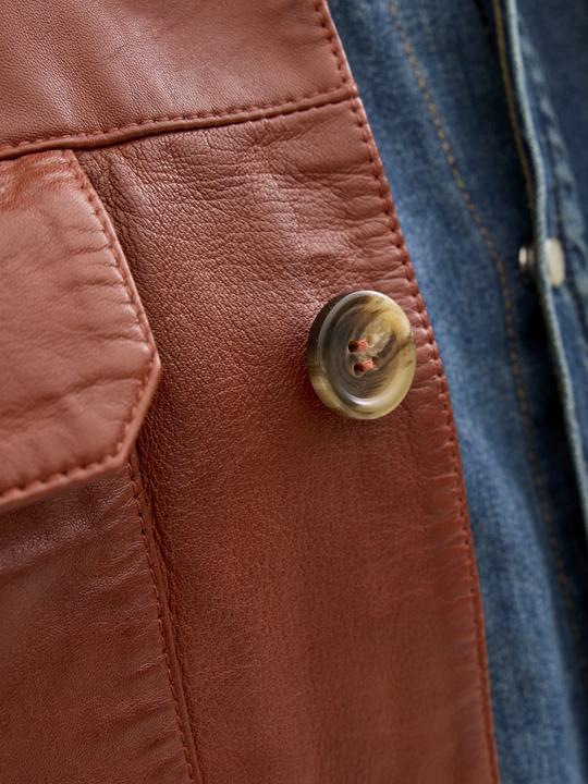 Actual product image Jack & Jones Lederjacke Lederjacke (XXL)