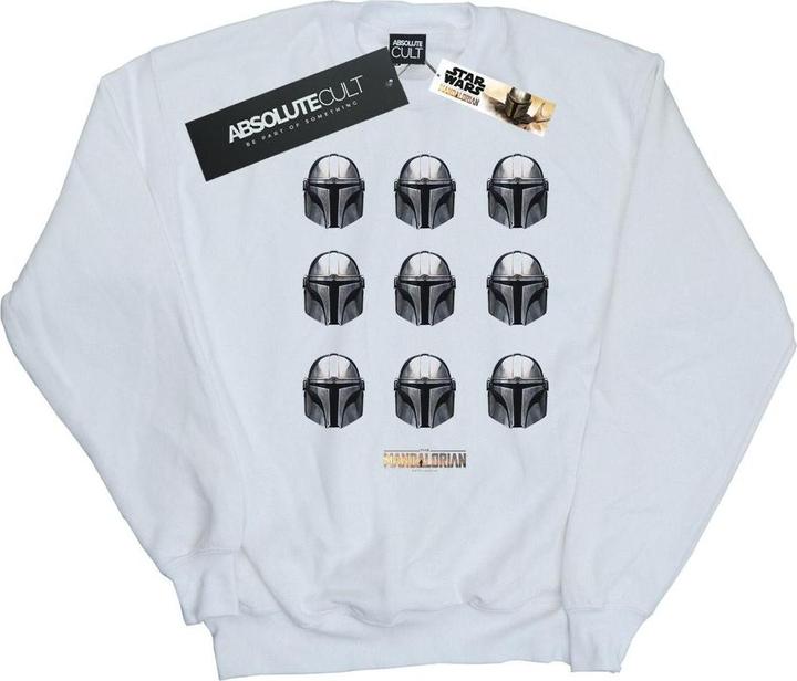 Immagine prodotto Star Wars The Mandalorian Helmet Pattern Felpa Uomo (S)