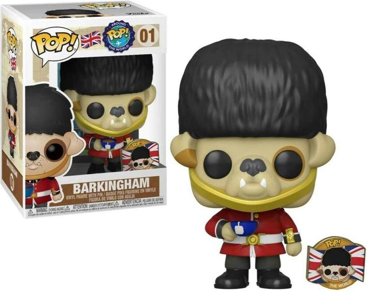 Produktbild Funko POP! Around the World - Royaume-Uni - Barkingham avec Pin