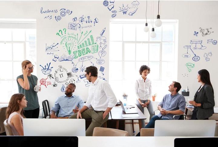 Actual product image Legamaster Magnetic whiteboard wrap up (101 x 300 cm)